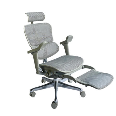 เก้าอี้เพื่อสุขภาพ DF PROCHAIR รุ่น Ergo Elite Ultra Plus สีเทา_11